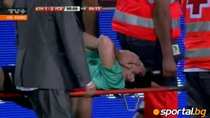 Контузиха тежко Messi Аут за 2 седмици 