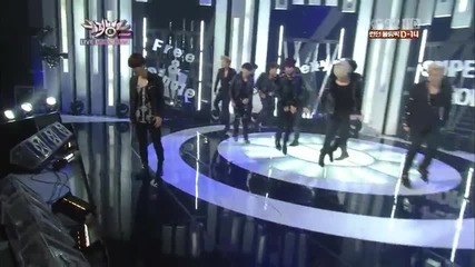 Super Junior - Sexy , Free & Single @ Music Bank (13.07.2012)