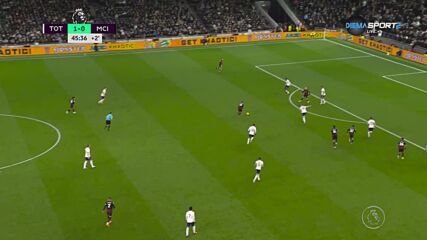 Тотнъм - Манчестър Сити 1:0 /първо полувреме/
