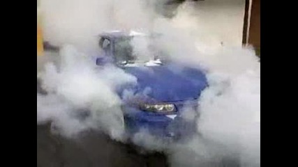 Opel astra - burnout