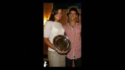 Ana Ivanovic And Novak Djokovic 