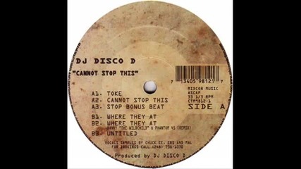 [dnb] Disco D - Where They At - Danny the Wildchild Phantom 45 Remix