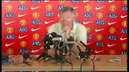 Sir Alexs pressconference before the match with A Villa
