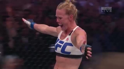Omg! Holly Holm нокаутира Ronda Rousey (ufc)