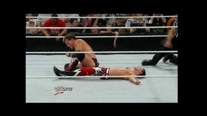 Chris Jericho vs Evan Bourne - Raw 21.06.2010 