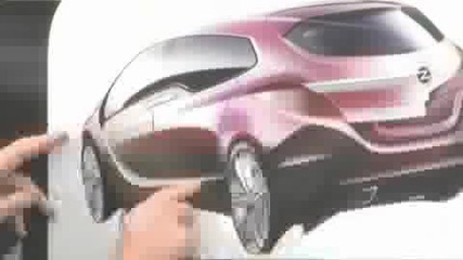 Opel Meriva - design trailer 