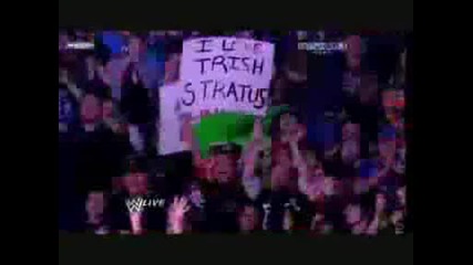 John Cena And Trish Stratus Vs Glamarella Part 1