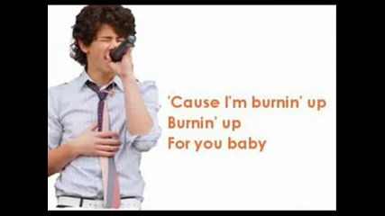 Jonas Brothers - Burnin Up Karaoke
