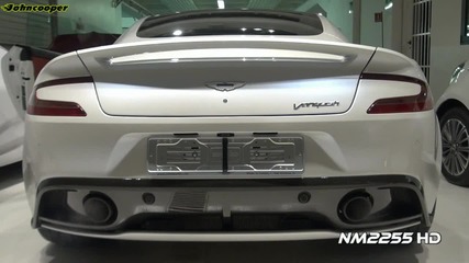 Aston Martin Vanquish Start Up and Rev