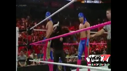 Wwe Hell In A Cell 2013 - The Real Americans vs Los Matadores