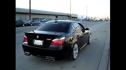 Bmw E60 M5 Burnout Eisenmann Exhaust Hartge Wheels