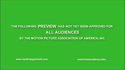 Bad Kids Go To Hell *2012* Trailer