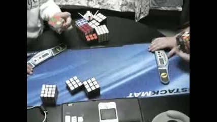 Rubiks Cube One - handed 14.69 seconds Takumi Yoshida 