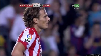 Fc Barcelona vs Atletico Madrid - 5 - 2 - Messi
