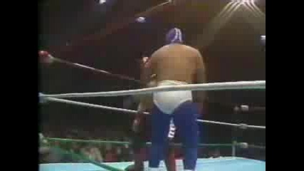 CMLL Ultimo Dragon vs. Blue Panther