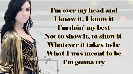 Demi Lovato - Me Myself and Time lyrics [ New song]