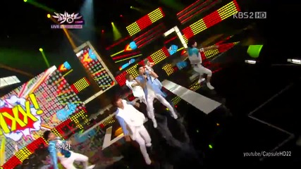 (hd) Vixx - Super hero ~ Music Bank (01.06.2012)