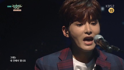 Ryeowook - Like a star @ 160129 Kbs Music Bank