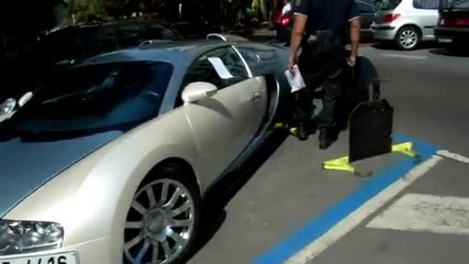 Полицаи слагат скоба на Bugatti Veyron 16.4