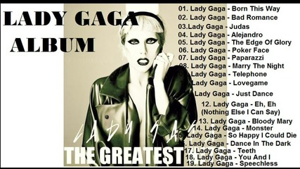 Lady Gaga - Greatest Hits (2015)
