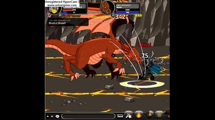 aqw-solo na red dragon s pyromancer