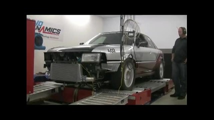 Audi 90 Qt [feco] at Dyno [832 Ps]