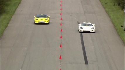 Chevrolet Corvette zr1 vs Koenigsegg Ccxr