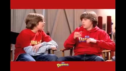 Cole & Dylan Sprouse - Danimals Crush Cup