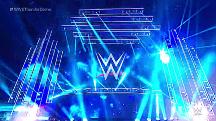 See the WWE ThunderDome Raw set