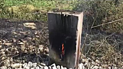 Пожар пламна в ниви край Перник