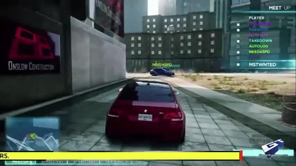 Need For Speed Most Wanted E3 2012 Multiplayer Walkthrough