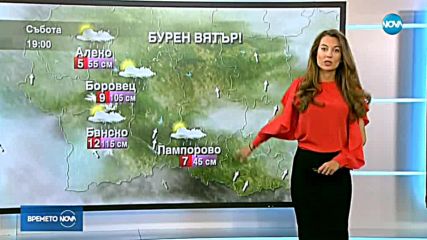 Прогноза за времето (02.02.2018 - централна емисия)