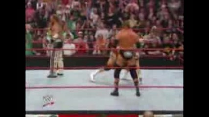 dx return) shawn michaels & triple h vs. chris jericho & lance cade