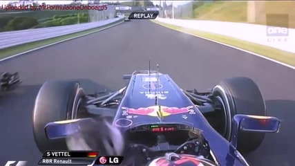 F1 Гран при на Япония 2011 - Vettel ядосан от действията на D