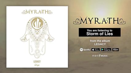 Myrath "storm of Lies" Official Full Song Stream - Album "legacy"