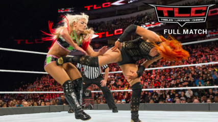 Becky Lynch vs. Alexa Bliss - SmackDown Women's Championship Tables Match: WWE TLC 2016 (Full Match - WWE Network Exclusive)