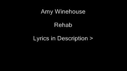 Amy Winehouse Rehab