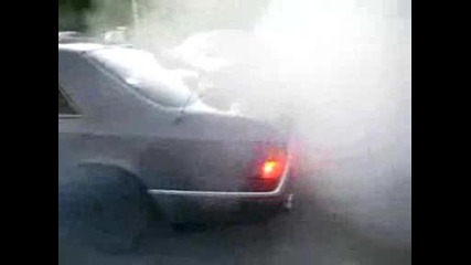 Mercedes burnout