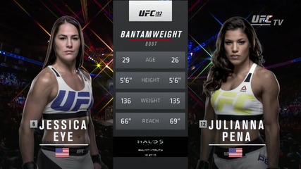 Jessica Eye vs Julianna Pena (ufc 192, 03.10.2015)