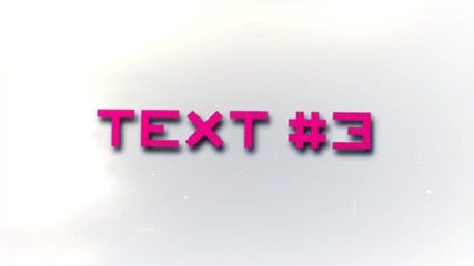 Sony Vegas Text Effect 2