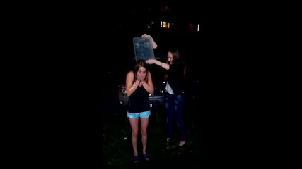 03.09.2014 Санкт-петербург Ice Bucket Challenge Алина Куценко #icebucketchallenge