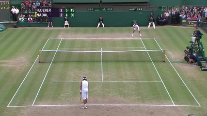 Nadal vs Federer (hd) Wimbledon 2008 Final Part 73 82 