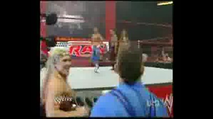 Mickie James & Noble Vs glamarella