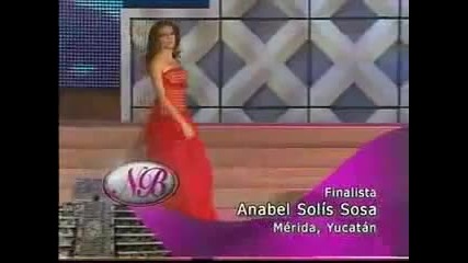 Nuestra Belleza Mexico Mundo 2009 evenign gown 