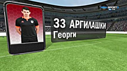 Стартовите състави на Пирин и Локо ГО