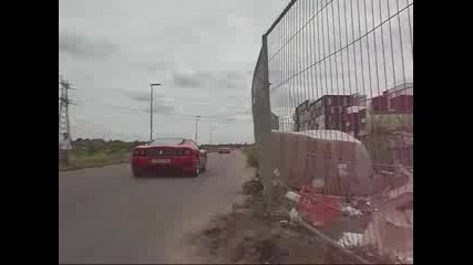 Gallardo Spyder Accelerating
