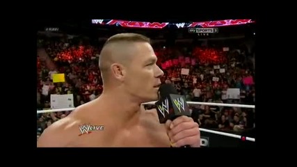 Wwe Raw Roulette 28.1.2013 John Cena Vs Cody Rhodes