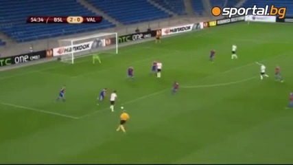 Базел Валенсия 3:0 03.04.2014 1/4 Финал На Лига Европа