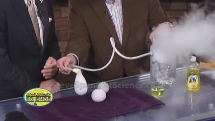 Супер експеримент със сух лед!