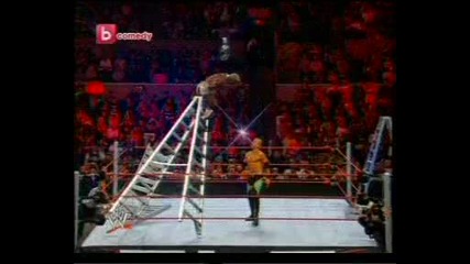 (стълби) Wwe Tlc christian vs benjamini part 2 